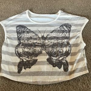 Butterfly muscle tank